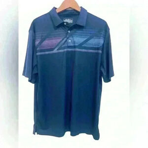 Ben Hogan Men’s Performance Blue Golf Polo Shirt Size Large